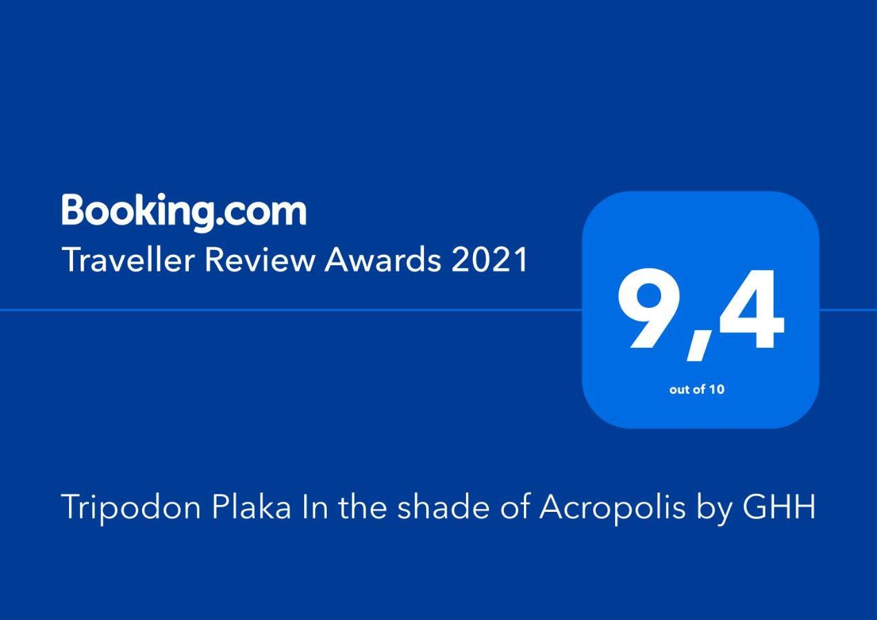 Tripodon Plaka In The Shade Of Acropolis By Ghh Villa Atina Dış mekan fotoğraf